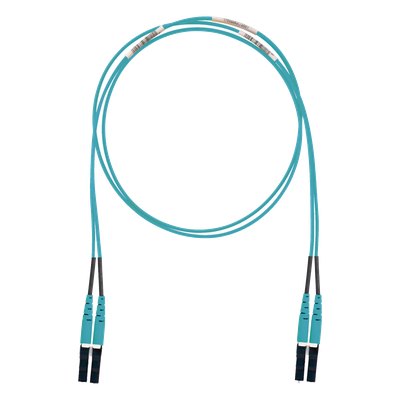 PANDUIT FX2ELLNLNSNM003 - Jumper de Fibra Óptica / Multimodo OM3 50/125 / LC-LC Dúplex / LSZH / 3 m (9.84 ft) / 1.6 mm | SIERRA STORE