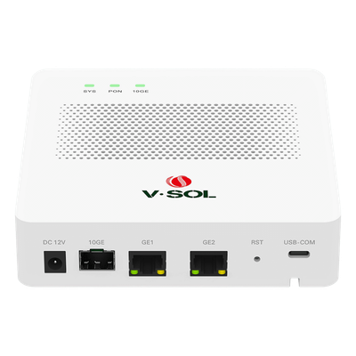 Mini OLT / 1 Puerto GPON SC/UPC / 3 Puertos Uplink / Hasta 64 ONUs / 20 km / 5.5 x 5.5 x 1.4 in | SIERRA STORE