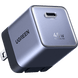 Cargador Rápido GaN de 45W / 1 Puerto USB-C / PD3.0-PPS-QC3.0 / Ultracompacto 36.1×30.7×30.7 mm (1.42×1.21×1.21 in) / Carcasa Ignífuga | SIERRA STORE