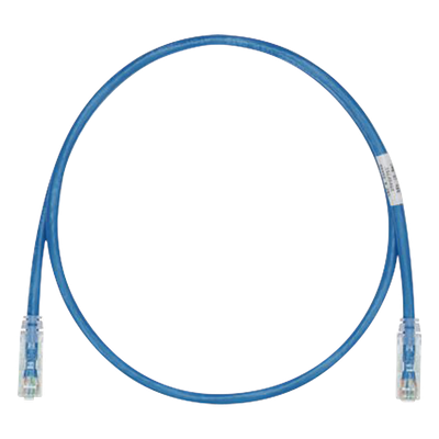 PANDUIT UTPSPL1MBUY - Cable de Parcheo UTP Cat6 / 24 AWG / LSZH / 1 Metro (3.28 Pies) / Azul | SIERRA STORE