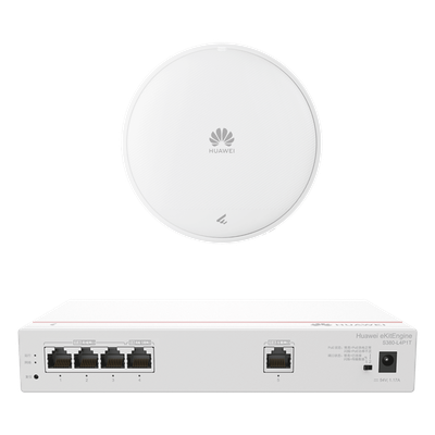 Kit Router Multi-Servicio / 1x GE WAN / 4x GE LAN PoE 50W / Punto de Acceso Wi-Fi 7 / 3.5 Gbps / MU-MIMO 2x2 / Smart Antenna / Montaje | SIERRA STORE