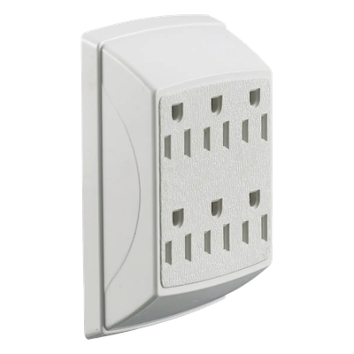 Multicontacto Dúplex / 6 Salidas / 15 A / 125 V CA / 1875 W / Aislamiento Reforzado / -40 °C a 75 °C (-40 °F a 167 °F) | SIERRA STORE