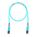 PANDUIT FZ2ELLNLNSNM003 - Jumper de Fibra Óptica / OM4 50/125 / LC-LC Dúplex / LSZH / 3 m (9.84 pies) / Aqua | SIERRA STORE