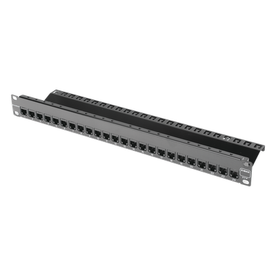 SIEMON Z6APNL24K - Patch Panel / CAT6A UTP / 24 Puertos / 1U / 500 MHz / 19" Rack | SIERRA STORE