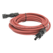 Cable Fotovoltaico / 2.5 m (8.2 ft) / 10 AWG / MC4-M Ambos Extremos / Rojo | SIERRA STORE