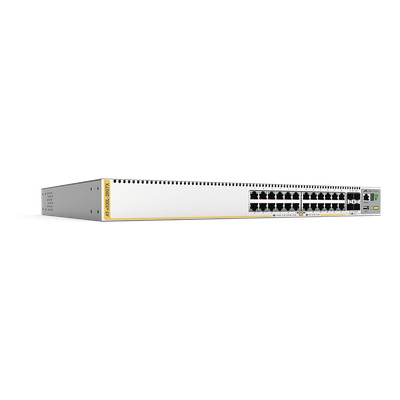 Switch Capa 3 / 24 x Gigabit / 4 x SFP+ 10G / Stackeable / Doble Fuente / 128 Gbps / 95.2 Mpps | SIERRA STORE