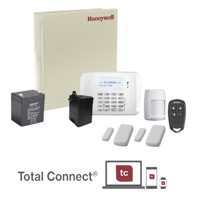 Kit VISTA-48 / teclado+receptor 6162RF / 2 contactos 5800MINI / 1 PIR 5800PIR / control remoto / hasta 48 zonas / 3 particiones | SIERRA STORE