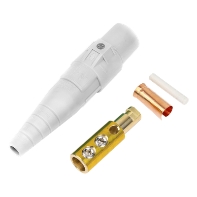 Conector Macho Camlock / 400 Amperes / 600V AC / Compresión 50-95 mm² / Plástico Ingeniería / Identificación por Color | SIERRA STORE