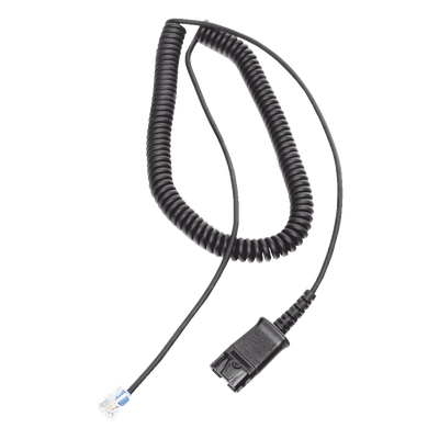 Cable Adaptador QD / Diademas HT101/HT201/HT202 / Teléfonos Analógicos, Digitales e IP / Compatible Grandstream y Yealink / Audio Full | SIERRA STORE