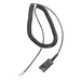 Cable Adaptador QD / Diademas HT101/HT201/HT202 / Teléfonos Analógicos, Digitales e IP / Compatible Grandstream y Yealink / Audio Full | SIERRA STORE