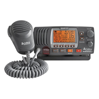 Radio Móvil Marino VHF / Clase D / 25 W / GPS Integrado / IPX8 / Grabador 20 s / Canales Internacionales, Canadá y EE.UU. | SIERRA STORE