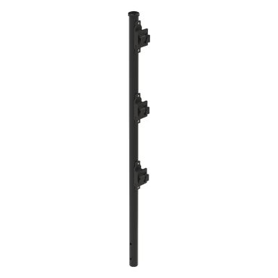 EPCOM INDUSTRIAL SYS-POST-7B - Poste de Paso para Cerca Electrificada / Acero Galvanizado Cal. 18 / 0.75 m (2.46 ft) / 3 Aisladores / | SIERRA STORE
