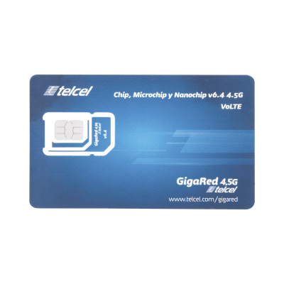 SIM de Datos M2M / 2 GB Mensuales / 1 Año de Servicio / 3G/4G / Roaming EUA y Canadá | SIERRA STORE