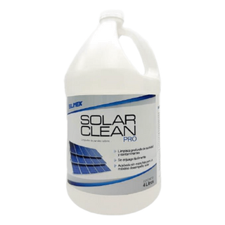 Limpiador para Paneles Solares / Sin Enjuague / pH Neutro 7 / Concentrado 25:1 / 4 Litros / Hasta 100 Litros de Solución | SIERRA STORE