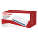 Switch de Escritorio / 8 Puertos 10/100 Mbps / Capacidad de Conmutación 1.6 Gbps / Sin Ventilador / Plug and Play | SIERRA STORE