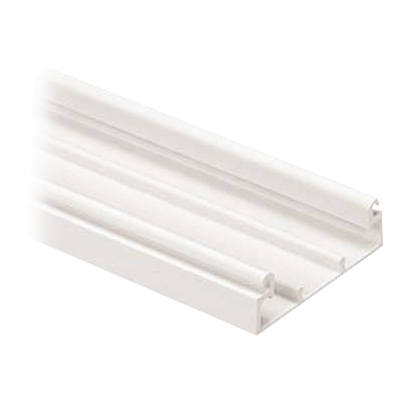 PANDUIT T45BIW8-A - Base para Canaleta / PVC Rígido / 60.3 x 18.5 x 2400 mm / Cinta Adhesiva / Orificios Pre-Perforados / UL94V-0 / | SIERRA STORE