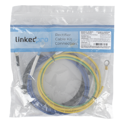 LINKEDPRO BY EPCOM LP-ROCC - Kit de Cables de Conexión para Rectificador / 48 VDC / 1.5 m (4.9 ft) / Cobre / Modular | SIERRA STORE