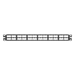 PANDUIT CPP48HDVNSWBL - Panel de Parcheo Modular / 48 Puertos / 1 UR / Alta Densidad / Sin Blindaje / Rack 19 Pulgadas | SIERRA STORE