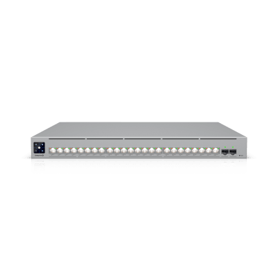 Enterprise Campus 24 PoE, Switch Empresarial Etherlighting™ PoE+++ Capa 3 de 24 Puertos (16 x 10 GbE y 8 x 2.5 GbE)  y 2 P...