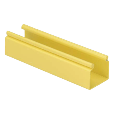 PANDUIT HS2X2YL6 - Canaleta para Cableado / 2x2 Pulgadas / 1.8 m (6 ft) / PVC Rígido 94V-0 / QuikLock / Sin Tapa / Amarillo | SIERRA STORE