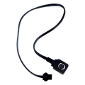 Botón de Pánico Vehicular / Circuito Normalmente Abierto / Cable 35 cm / Conector 2 Pines / Plástico Resistente | SIERRA STORE
