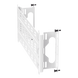 PANDUIT MSSHLF - Gabinete de Montaje en Pared / Acero Calibre 18 / Diseño Empotrado / Puerta con Cerradura / 139.7 x 300.6 x 58.3 mm / | SIERRA STORE