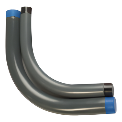 Codo Conduit Rígido / Aluminio 6063 / Recubrimiento PVC 40 mils / 2" (50.8 mm) / NPT ANSI C80.5 / IK09 / UL-6A | SIERRA STORE