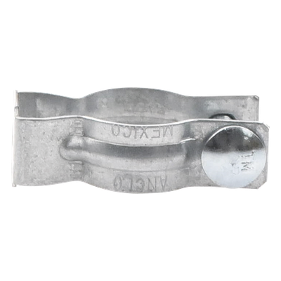 Clip para Tubo Conduit / 13 mm (1/2") / Acero Pregalvanizado / Tornillo 6.4 mm (1/4") / Separación de Superficies | SIERRA STORE