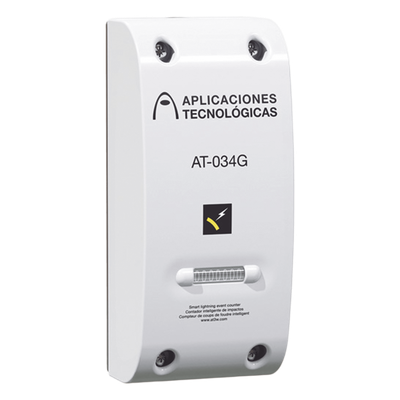 Contador Electromecánico de Descargas Atmosféricas / Sensibilidad 1 kA / Rango -25 a 70 °C / Capacidad 999,999 Eventos / Policarbonato | SIERRA STORE