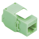 LINKEDPRO BY EPCOM LP-KJ-610-TTGR - Módulo Jack Keystone / Cat6 UTP / Terminación 180° / Toolless / 1 Puerto / Verde | SIERRA STORE