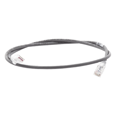 SIEMON MC6-03-04 - Patch Cord Cat6 UTP / CM/LSOH1 / 0.91 m (3 ft) / Ultra Delgado / Gris | SIERRA STORE