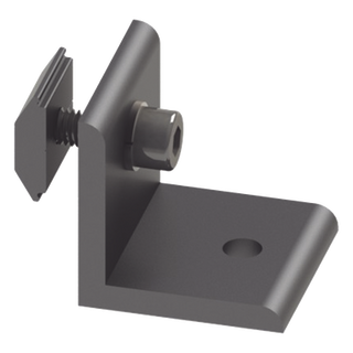 Grupo Conector L / Aluminio Anodizado 6005-T5 / Ángulo L / 1x4 LC / Montaje EPL-AM01 | SIERRA STORE