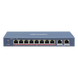 HIKVISION DS-3E0310HP-E - Switch PoE+ / No Administrable / 7 Puertos 10/100 Mbps 802.3 af/at (30 W) / 1 Puerto 10/100 Mbps Hi-PoE (90 | SIERRA STORE