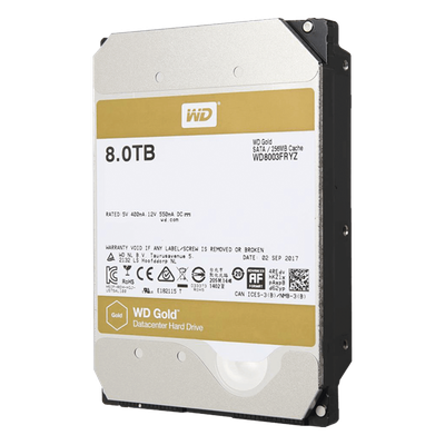 Disco Duro Gold de 8TB / Clase Enterprise / 5 AÑOS DE GARANTÍA | SIERRA STORE