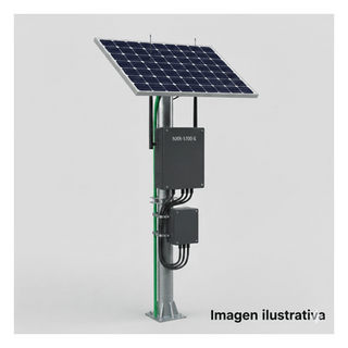 Kit Solar PoE Pasivo 24 Vcc / Panel 130 W / Batería 120 Ah / Autonomía 48 h / 12 Vcc / 427 pies | SIERRA STORE
