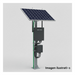 Kit Solar PoE Pasivo 24 Vcc / Panel 130 W / Batería 120 Ah / Autonomía 48 h / 12 Vcc / 427 pies | SIERRA STORE