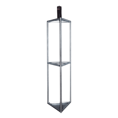 Electrodo de Puesta a Tierra / 2500A / Acero Inoxidable / Resistencia <2Ω / Brújula y Nivel Integrados | SIERRA STORE