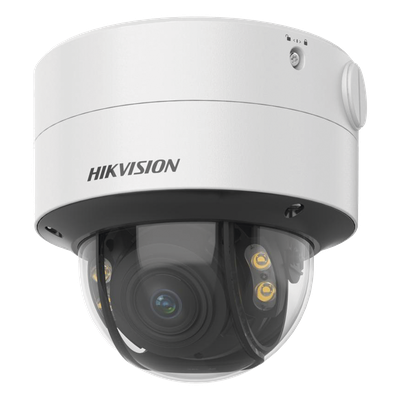 HIKVISION DS-2CD2747G2T-LZS(C) - Cámara Domo IP / 4 Megapixel / ColorVu 24/7 / Lente 2.8-12 mm / Luz Blanca 40 m (131.2 ft) / WDR 130 | SIERRA STORE