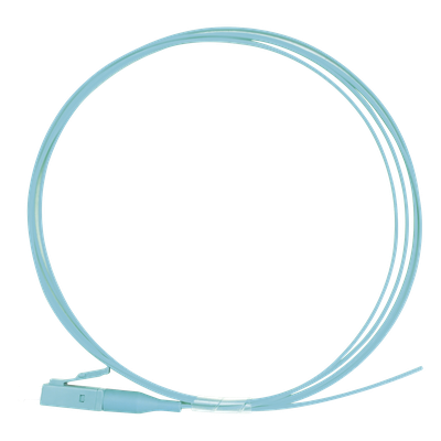 LINKEDPRO BY EPCOM LP-FOM3-LC-01 - Pigtail de Fibra Óptica / LC UPC Simplex / OM3 50/125 / PVC / 1 m (3.28 ft) / Aqua | SIERRA STORE