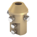 Adaptador de Punta Pararrayo / Mástil 1 1/2" (38.1 mm) / Latón / Conductores 8-10 mm / Sección 50-70 mm² / 655 g | SIERRA STORE