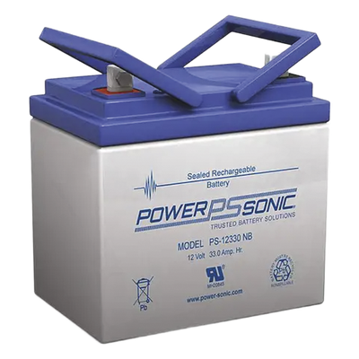 Batería de Respaldo AGM/VRLA / 12V / 33 Ah / Terminales NB3 / 5 Años Vida Útil / Sellada Libre de Mantenimiento | SIERRA STORE