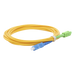 LINKEDPRO BY EPCOM LPSM3SCUSCAS3 - Jumper de Fibra Óptica Monomodo / SC/UPC-SC/APC / Simplex / 3 m (9.84 pies) / 3 mm / PVC Amarillo | SIERRA STORE