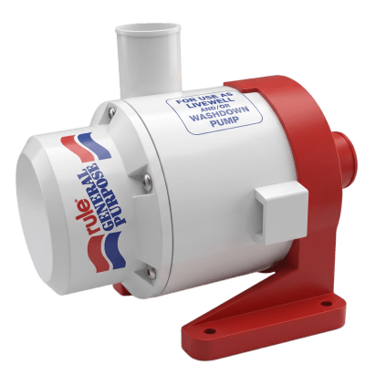 Bomba de Achique Sumergible / 12V CD / 3,800 GPH / Ejes de Acero Inoxidable / Protección Térmica TCO / Certificación CE e ISO 8849 | SIERRA STORE