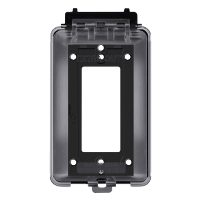 Caja Protectora de Contactos para Exterior / Policarbonato de Alto Impacto / Protección NEMA 3R / 127V 15A 60Hz / Tapa Transparente | SIERRA STORE