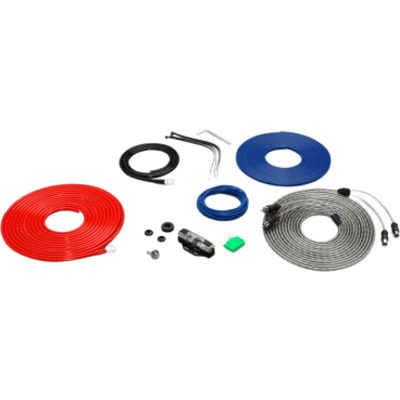 Kit de Conexión para Amplificador / Capacidad 30 A / Sistema 12 V / Cable Principal 8 AWG / Fusible MAXI 30 A / Incluye Cable de | SIERRA STORE