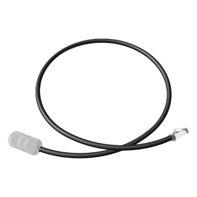 PANDUIT FC-OCCO1MBL - Cable de Conexión en Campo Jack a Plug RJ45 de Uso Exterior, Categoría 6A, Blindado (S/FTP), 1 Metro, Color Negro | SIERRA STORE