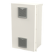 EPCOM INDUSTRIAL EI-PCB-40-73-30VDK - Gabinete Acero Galv. para 2 Baterías PL110D12  (400 x 730 x 300mm). Puerta Ventilada. Acc. para | SIERRA STORE