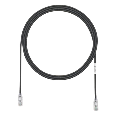 PANDUIT UTP28SP7BL - Cable de Parcheo UTP Cat6 / 28AWG Diámetro Reducido / 2.13 m (7 Pies) / Negro / CM-LSZH / PoE++ | SIERRA STORE