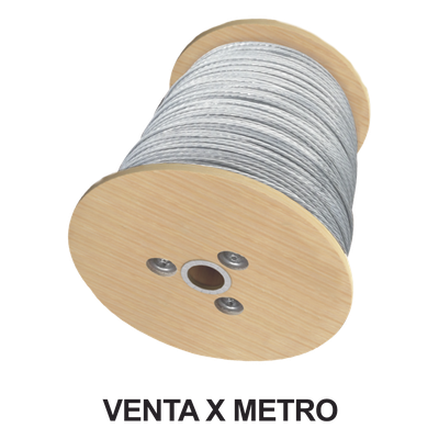 Cable de Retenida 7 Hilos , Resistencia 600 kg, Diámetro 1/8" (Metro). | SIERRA STORE