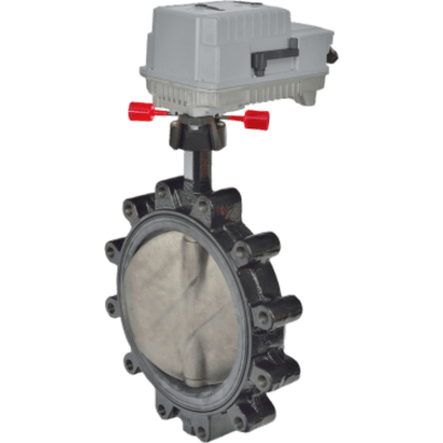 Válvula de mariposa 2 vías / Serie VR2 / 8 pulgadas / Tipo Lug / Actuador EFS / Cierre 200 psi / NEMA 4X | SIERRA STORE